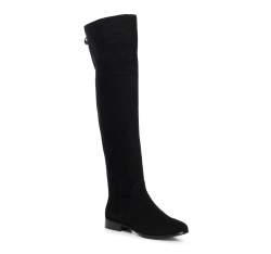 Women's over the knee boots, black, 91-D-951-1-38, Photo 1