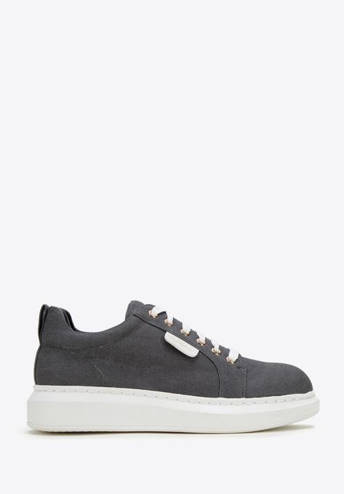 Sneakers, dark grey, 97-D-522-1-38, Photo 1