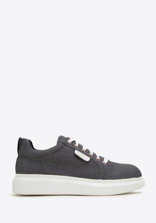 Sneakers, dark grey, 97-D-522-1-41, Photo 1