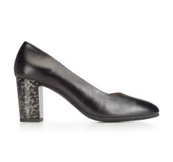 Women's court shoes, black, 87-D-465-1-40, Photo 1