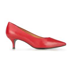 Women's court shoes, red, 87-D-706-3-35, Photo 1