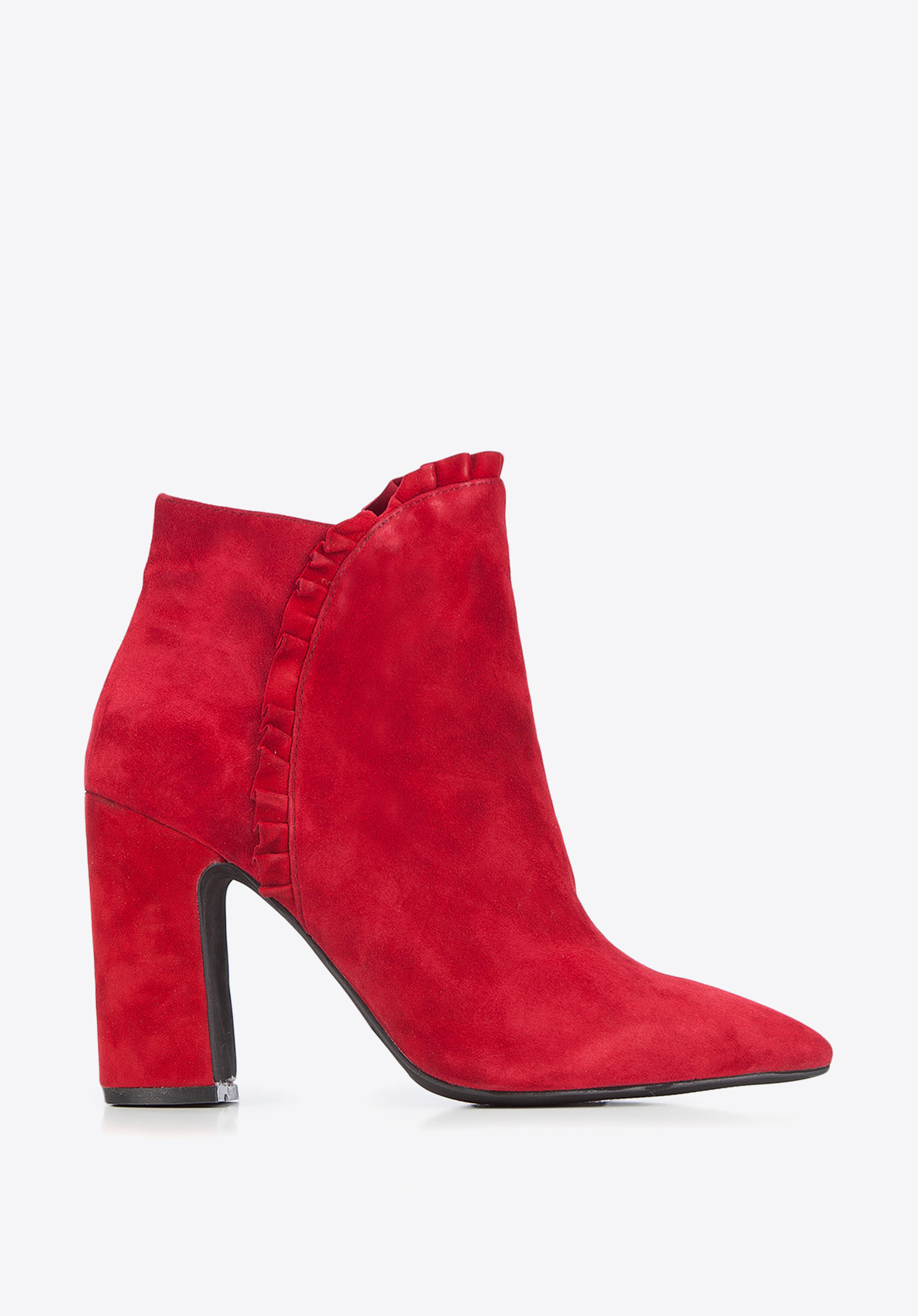 Women's shoes, red, 87-D-904-3-35, Photo 1