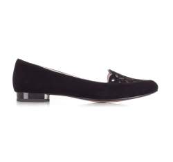 Women's ballerina shoes, black, 88-D-962-1-37, Photo 1
