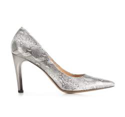 Women's shoes, silver, 90-D-200-S-35, Photo 1