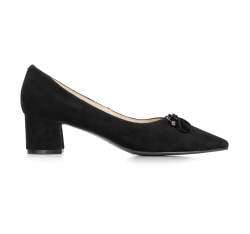 Women's court shoes, black, 90-D-903-1-39, Photo 1