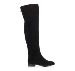Women's over the knee boots, black, 91-D-951-1-36, Photo 1