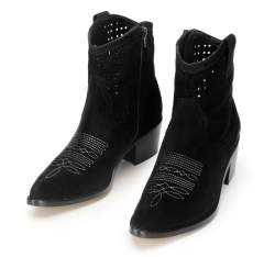 Shoes, black, 92-D-053-1-37, Photo 1