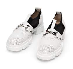 Shoes, white-black, 92-D-136-0-39_5, Photo 1