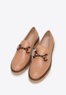 Women's lug sole bit loafers, beige-brown, 98-D-103-9-40, Photo 2