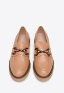 Women's lug sole bit loafers, beige-brown, 98-D-103-1-37_5, Photo 3