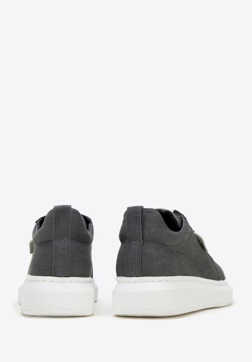Sneakers, dark grey, 97-D-522-1-38, Photo 4