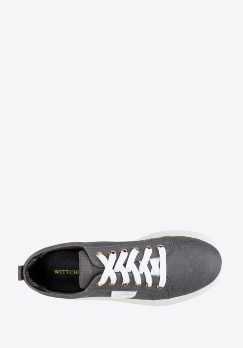 Sneakers, dark grey, 97-D-522-7-39, Photo 5