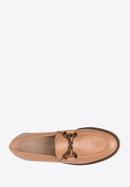 Women's lug sole bit loafers, beige-brown, 98-D-103-9-36, Photo 5