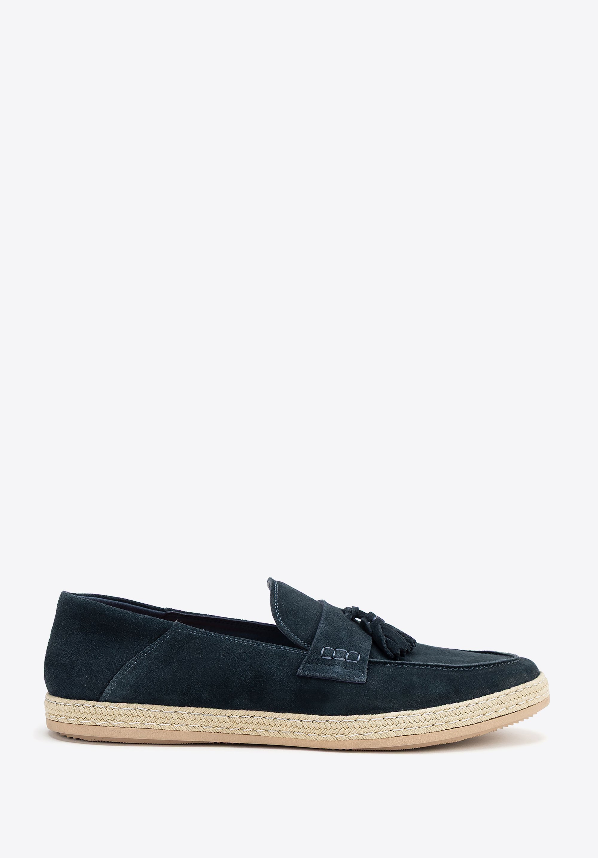 Shoes, navy blue, 100-M-503-N-42, Photo 1