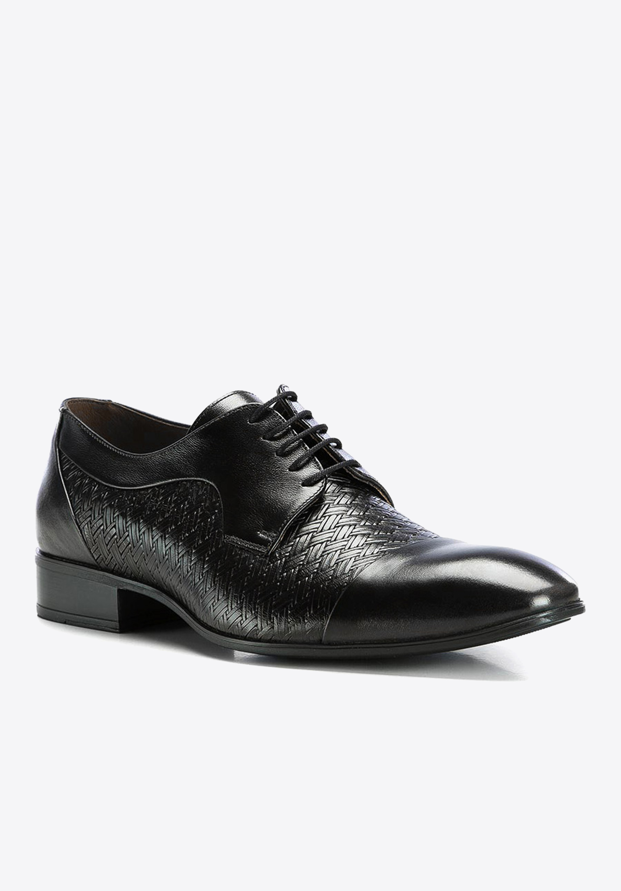 Buty męskie, czarny, 84-M-404-1-39, Zdjęcie 1