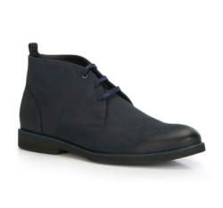 Men's shoes, navy blue, 87-M-604-7-40, Photo 1