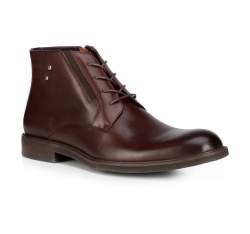 Men's shoes, burgundy, 89-M-912-2-41, Photo 1