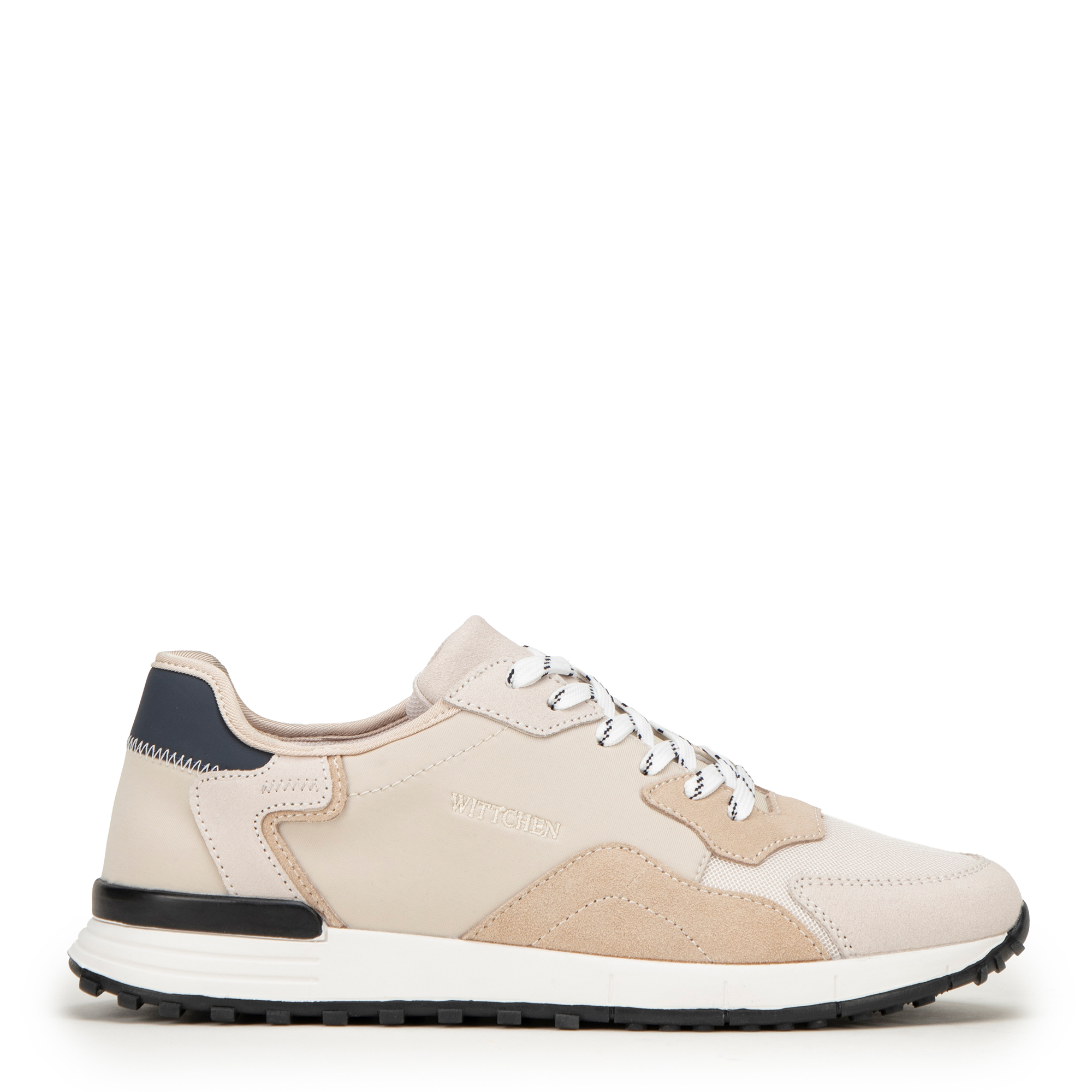 Pánske semišové tenisky béžové 99-M-306-9