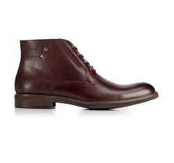Men's shoes, burgundy, 89-M-912-2-45, Photo 1