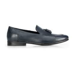 Men's shoes, navy blue, 90-M-506-8-39, Photo 1