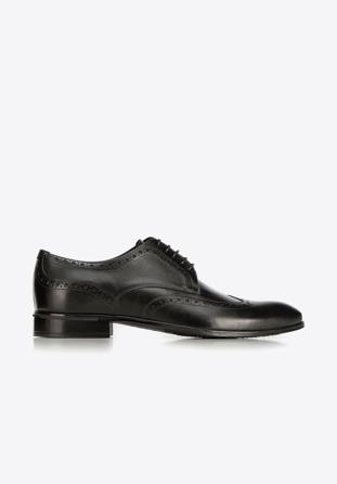 Men's shoes, black, 90-M-601-1-44, Photo 1