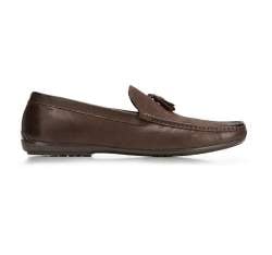 Men's shoes, dark brown, 90-M-905-4-41, Photo 1
