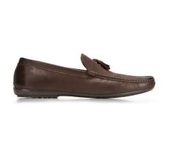 Men's shoes, dark brown, 90-M-905-4-44, Photo 1
