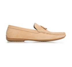 Men's shoes, light brown, 90-M-905-9-41, Photo 1