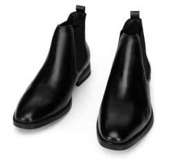 Chelsea boots, black, 93-M-915-1-44, Photo 1