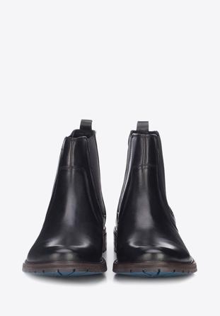 Men's shoes, black, 87-M-851-1-41, Photo 1