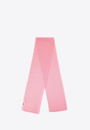 Women's thin scarf with polka dots, -, 98-7D-X02-X1, Photo 1