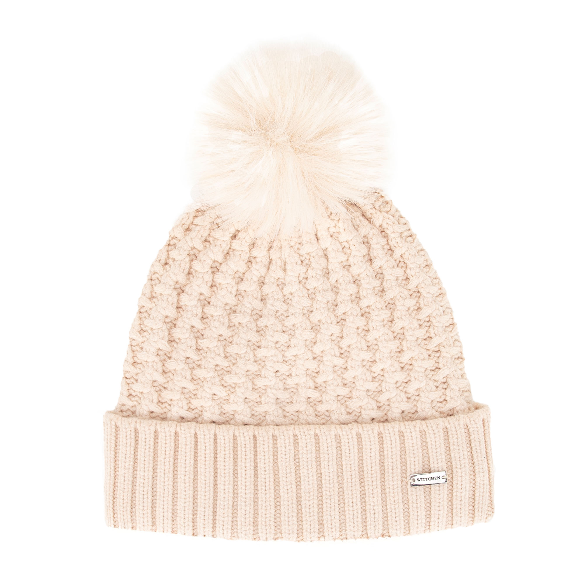 Dámska čiapka s lesklým brmbolcom – elegancia a pohodlie na zimu 101-HF-105-9