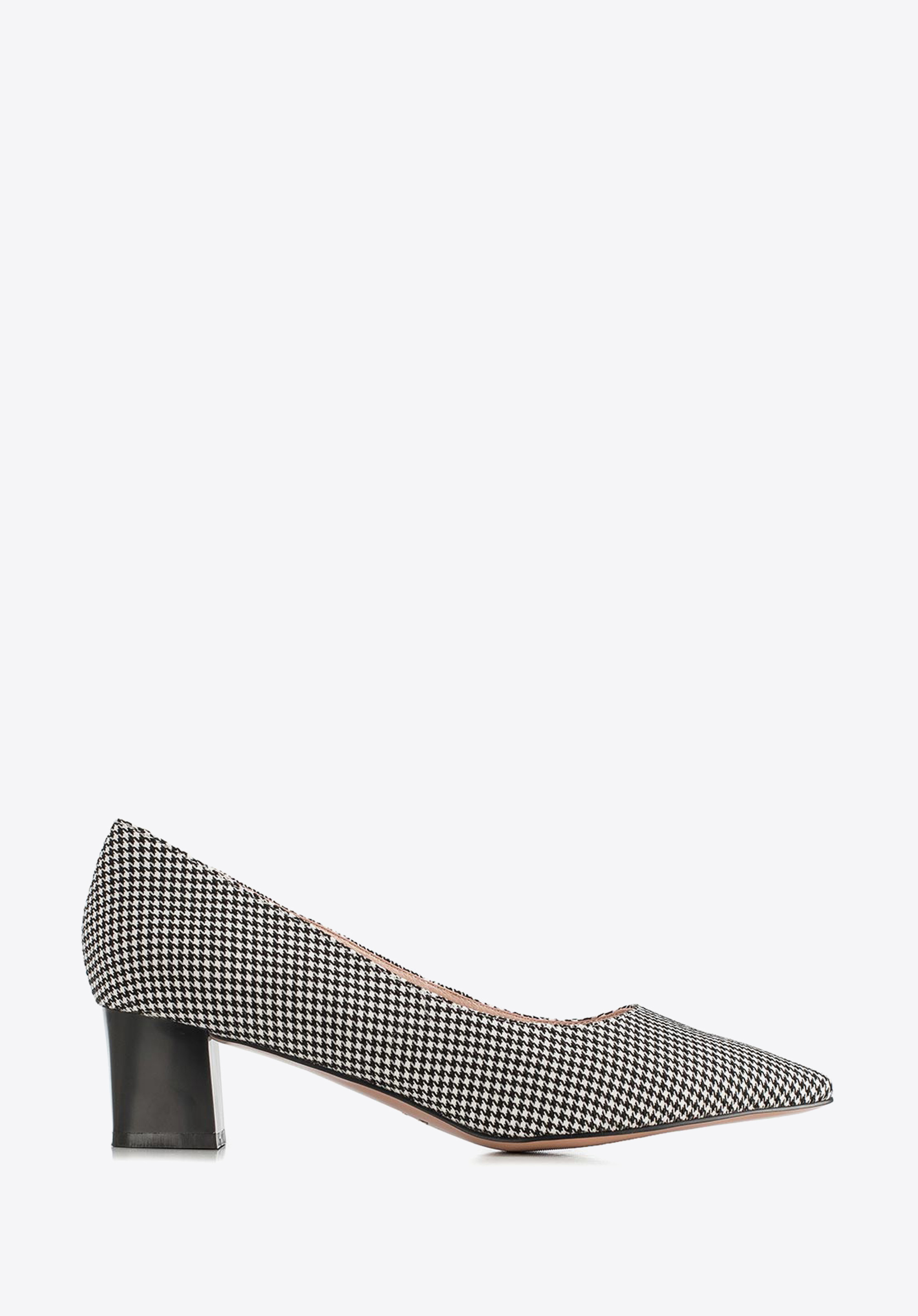 Women's shoes, black-white, 90-D-953-1-36, Photo 1