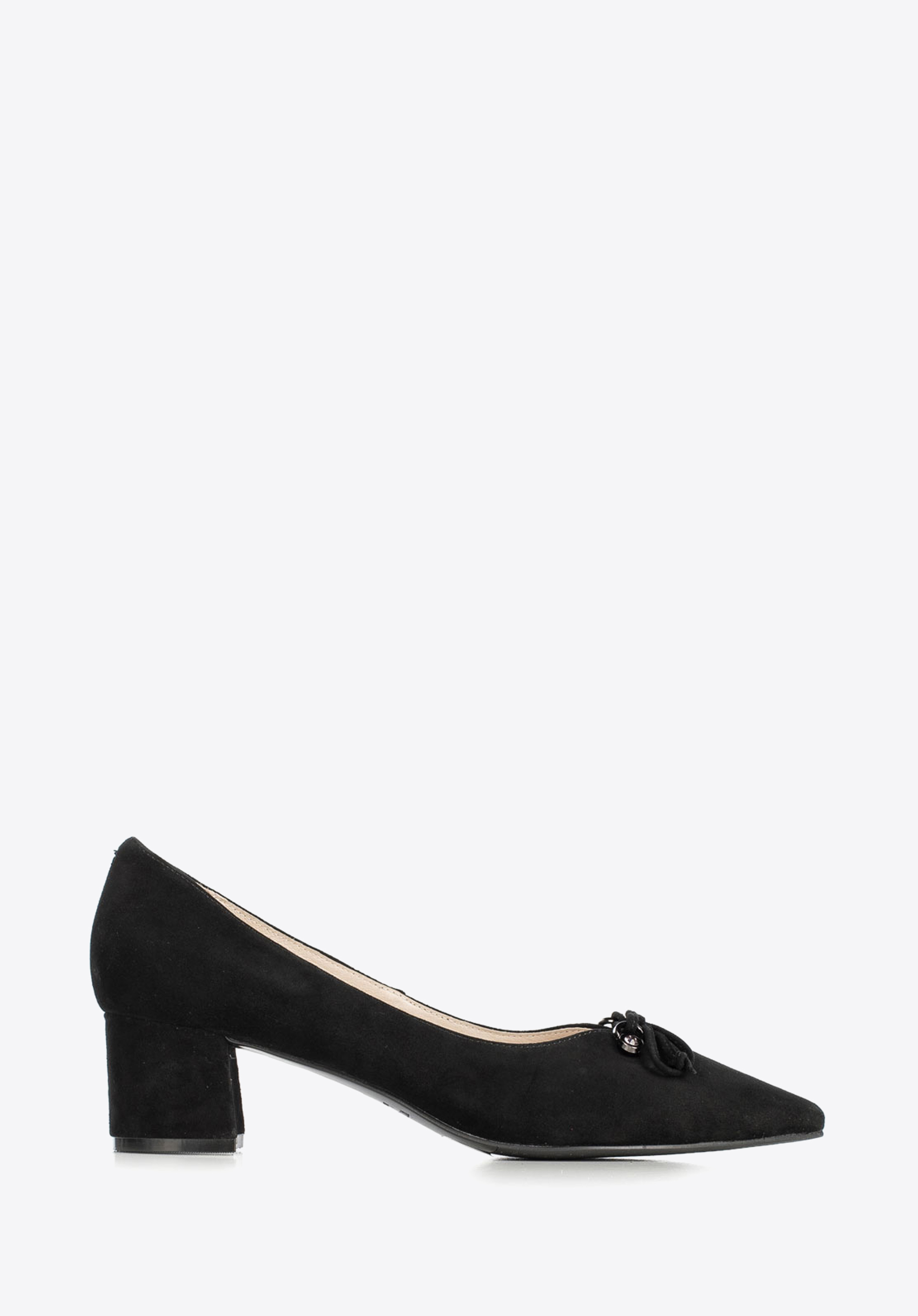 Women's court shoes, black, 90-D-903-1-36, Photo 1