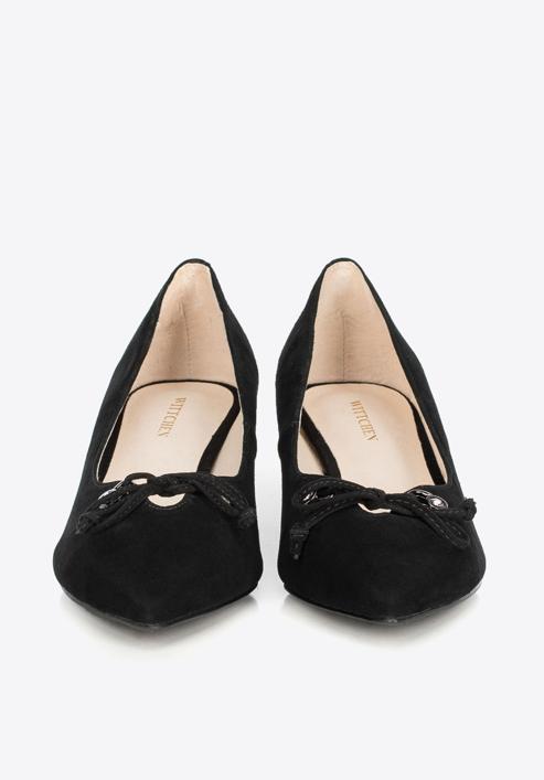 Suede leather court shoes | WITTCHEN | 90-D-903