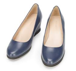 Shoes, navy blue, 92-D-951-7-40, Photo 1