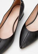 Leather court shoes, black, 94-D-502-1-37, Photo 7