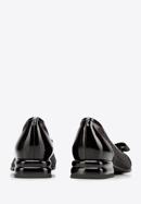 Polka-dot mesh court shoes, black, 94-D-503-9-38, Photo 5