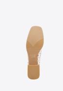 Polka-dot mesh court shoes, beige, 94-D-503-9-36, Photo 6
