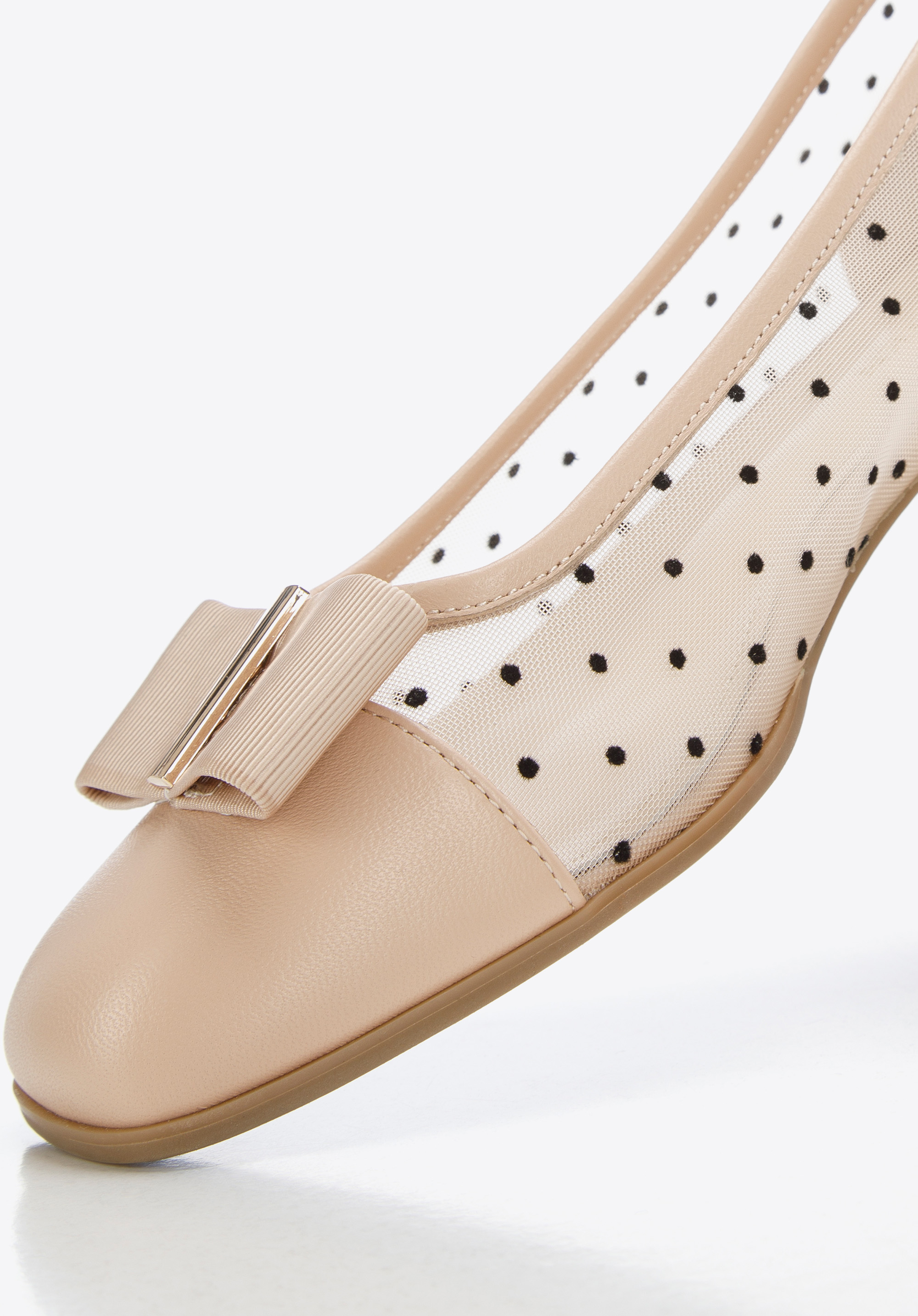 Polka dot court clearance shoes