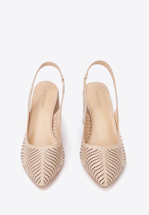 Shoes, beige, 94-D-505-1-36, Photo 3