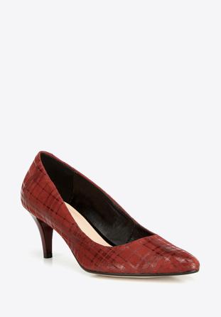 Women's shoes, red, 90-D-203-2-35, Photo 1