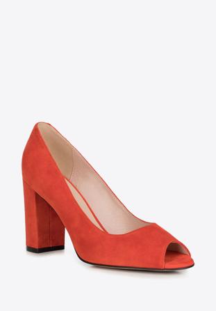 Women's sandals, red, 90-D-959-3-37, Photo 1