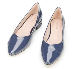 Shoes, navy blue, 92-D-953-7-36, Photo 1