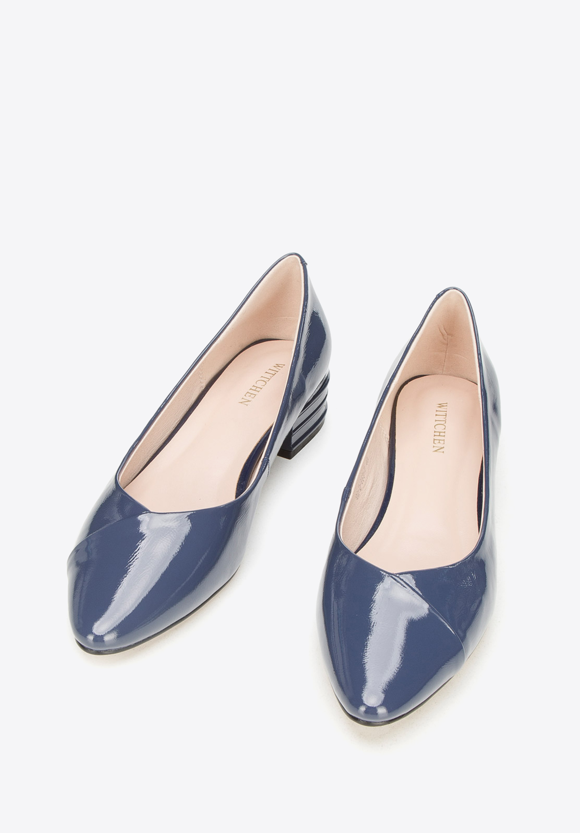 Shoes, navy blue, 92-D-953-7-35, Photo 1