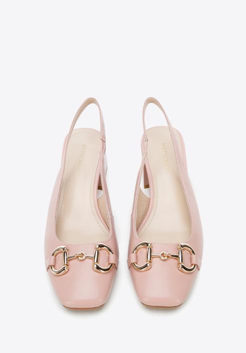 Sling back court shoes, muted pink, 96-D-503-5-40, Photo 2
