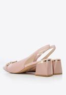 Sling back court shoes, muted pink, 96-D-503-5-40, Photo 8