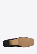 Leather block heel court shoes, black, 96-D-510-9-39, Photo 6