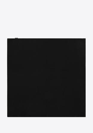 Damska apaszka jedwabna, czarny, 98-7D-S01-1, Zdjęcie 1