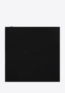 Damska apaszka jedwabna, czarny, 98-7D-S01-P, Zdjęcie 1